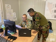 Vietnamese operations staff officer in Abyei